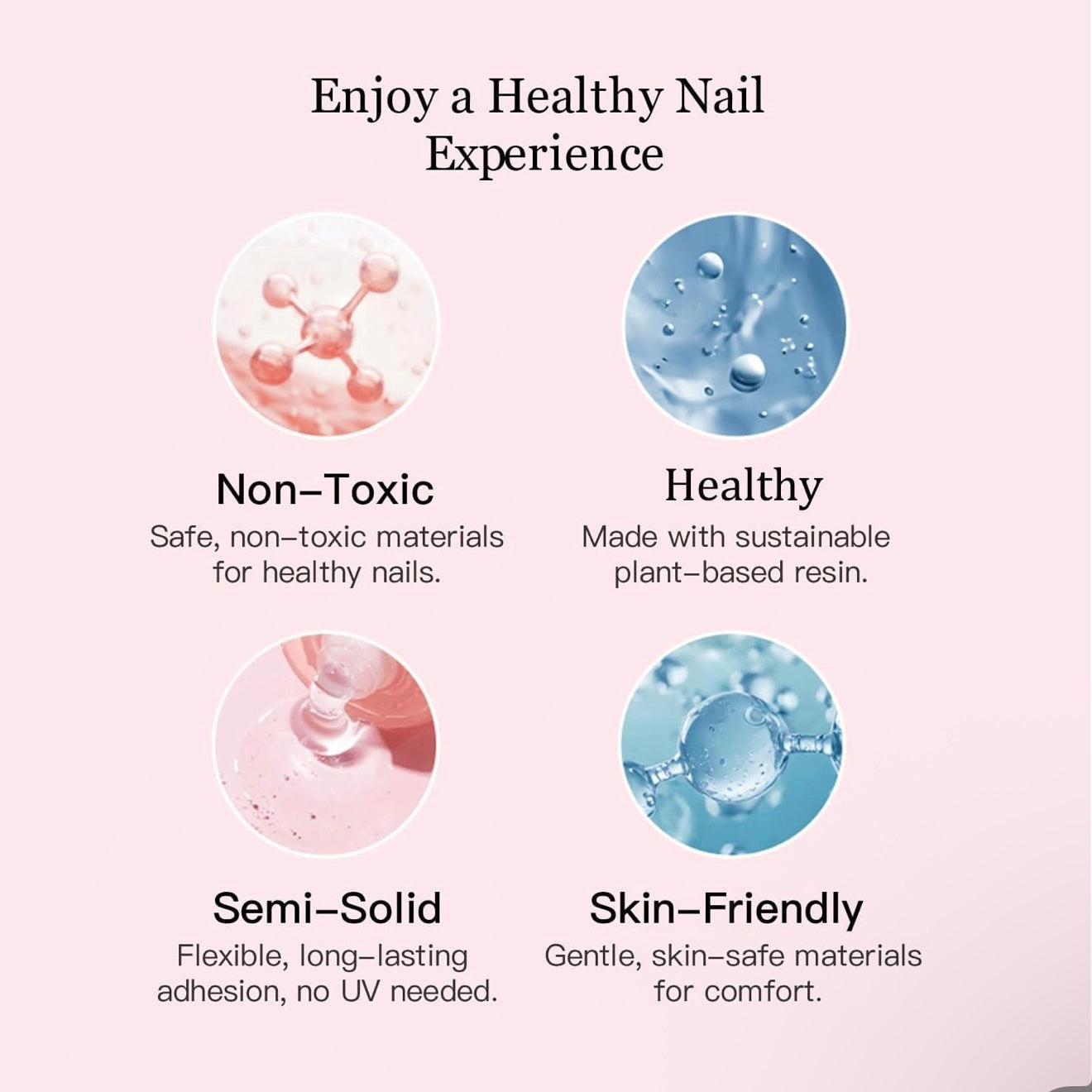 Trial 2g : Long-Lasting Semi-solid Nail Glue- Handmade Press On Nails