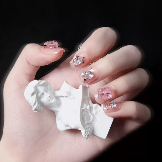 Sweet Candy - Cute Handmade Press On Nails