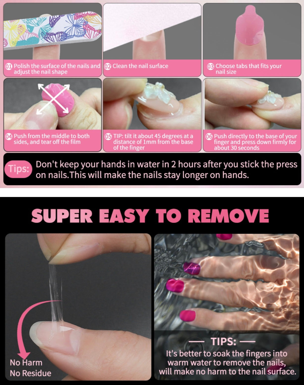 Halloween Purple - Cute Kawaii Handmade Press On Nails