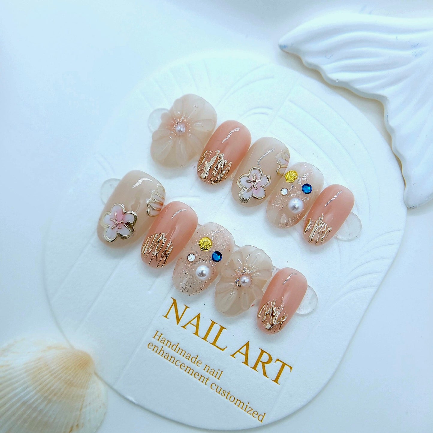 Spring Hope - Fairy Chic Handmade Press On Nails