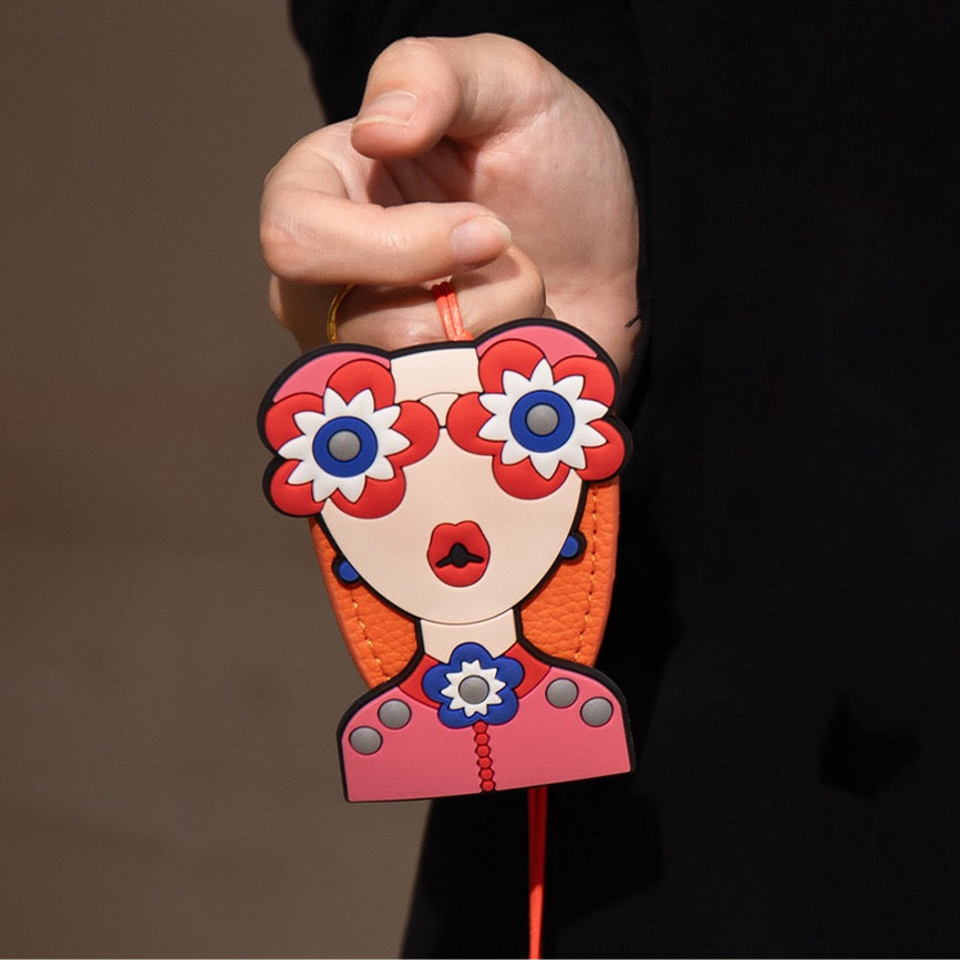 Leather Glasses Holder Chic Lady - Fashion Accessories