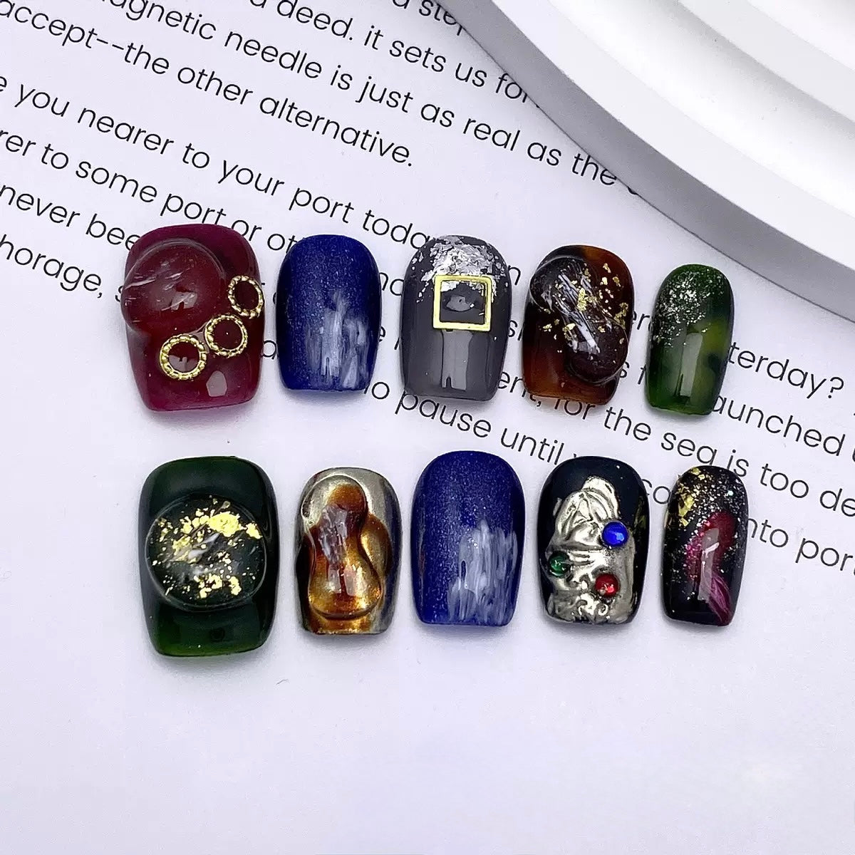 Adventure - Fairy Chic Handmade Press On Nails