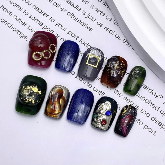 Adventure - Fairy Chic Handmade Press On Nails