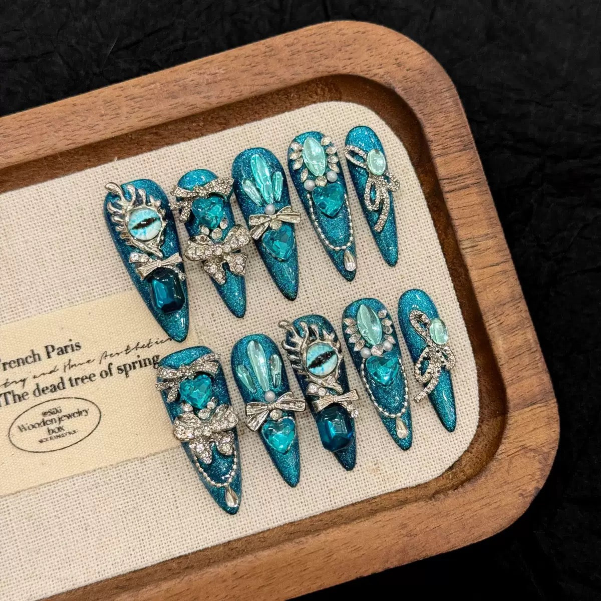 Fairy Eyes - Luxury Handmade Press On Nails