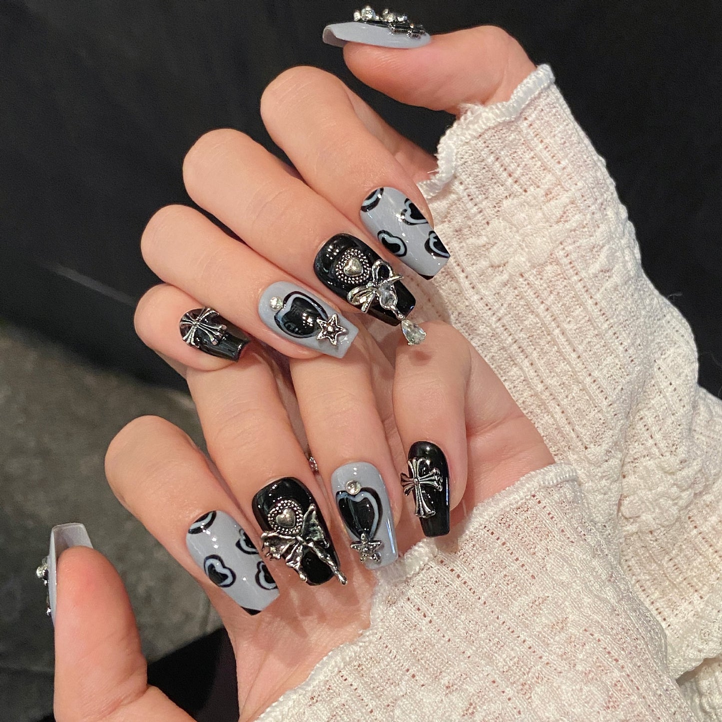 Sea Sault Bear -  Handmade Press On Nails