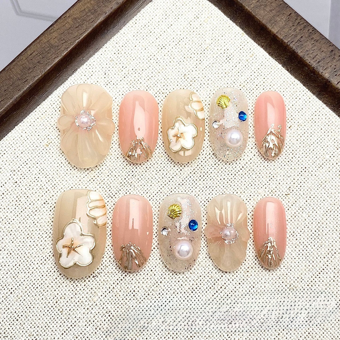 Spring Hope - Fairy Chic Handmade Press On Nails