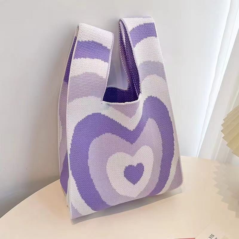 100+ Styles Knit Mini Tote Bags