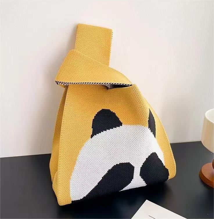 100+ Styles Knit Mini Tote Bags