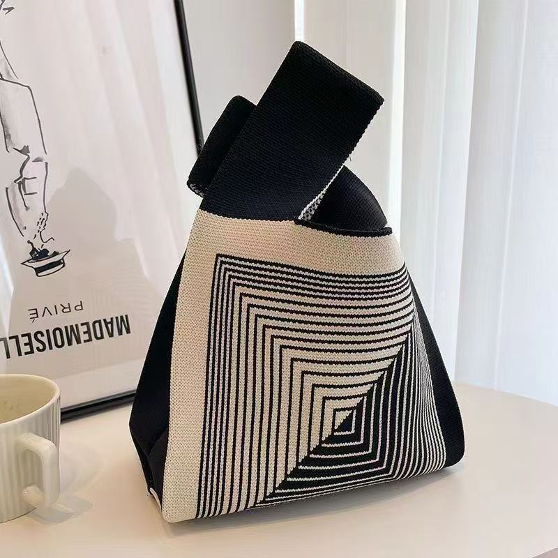 100+ Styles Knit Mini Tote Bags
