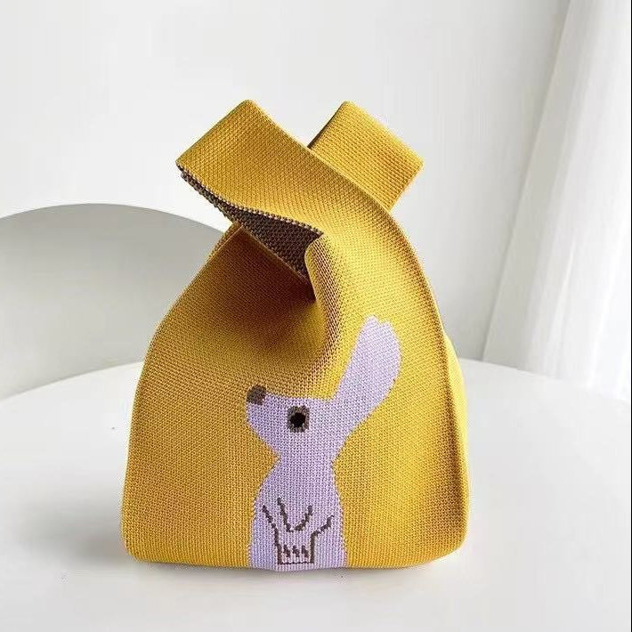100+ Styles Knit Mini Tote Bags