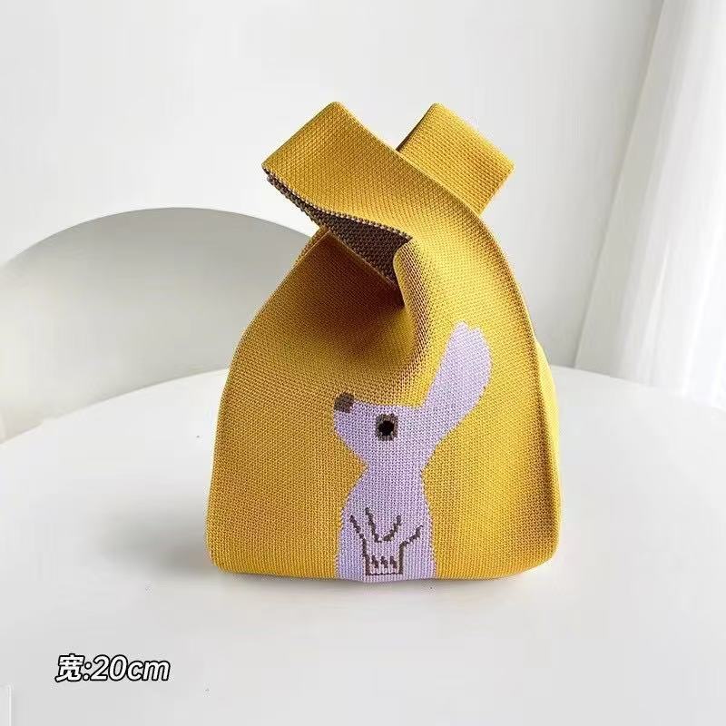 100+ Styles Knit Mini Tote Bags