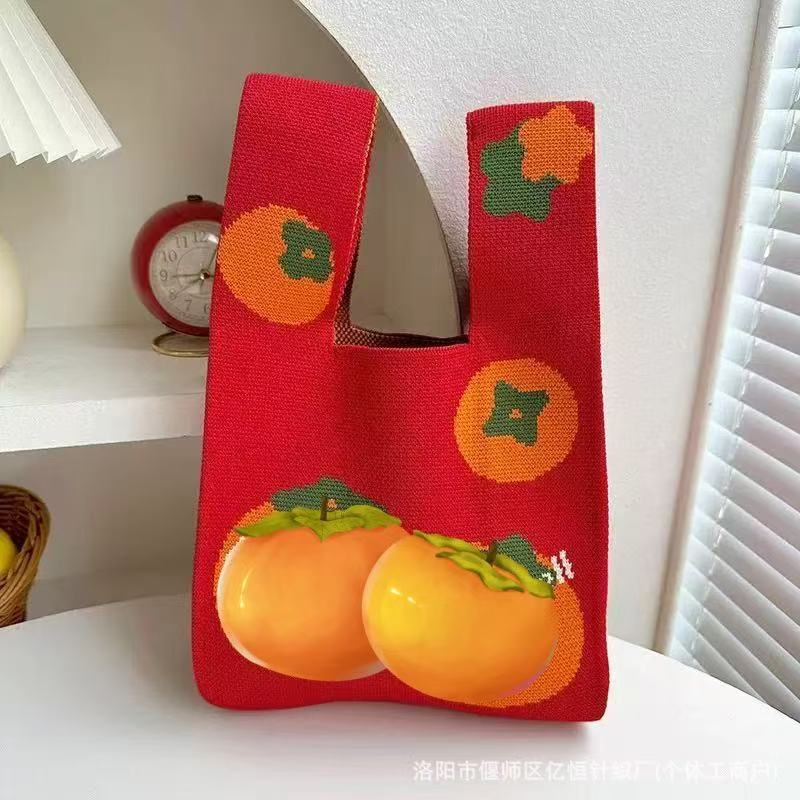 100+ Styles Knit Mini Tote Bags