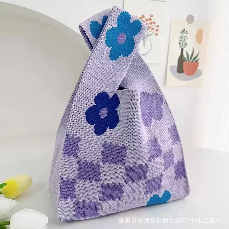 100+ Styles Knit Mini Tote Bags