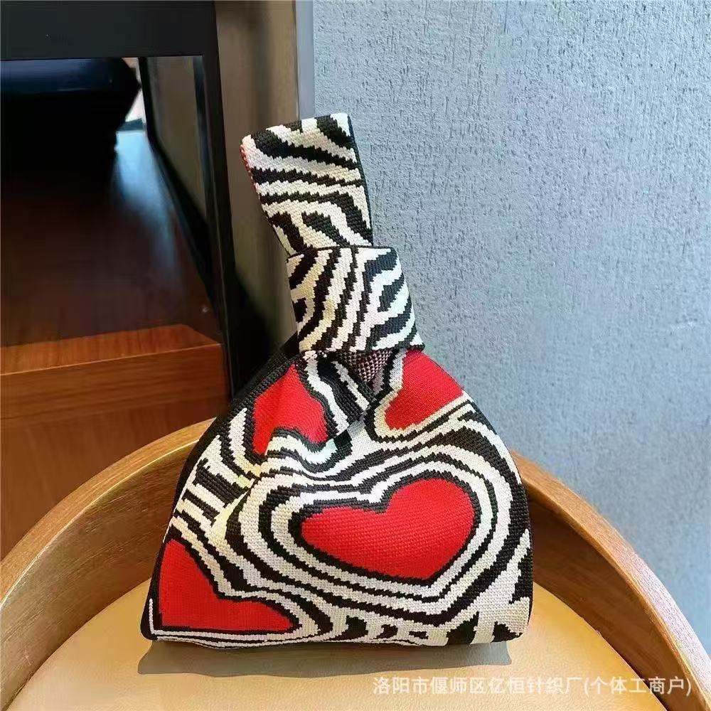 100+ Styles Knit Mini Tote Bags