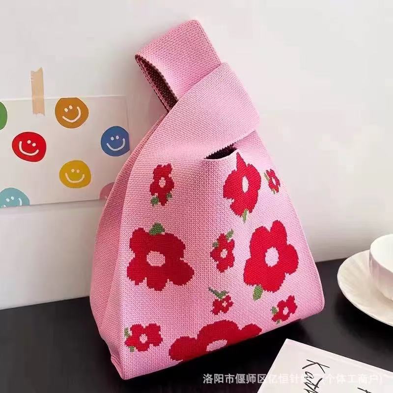 100+ Styles Knit Mini Tote Bags