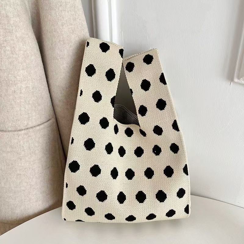 100+ Styles Knit Mini Tote Bags