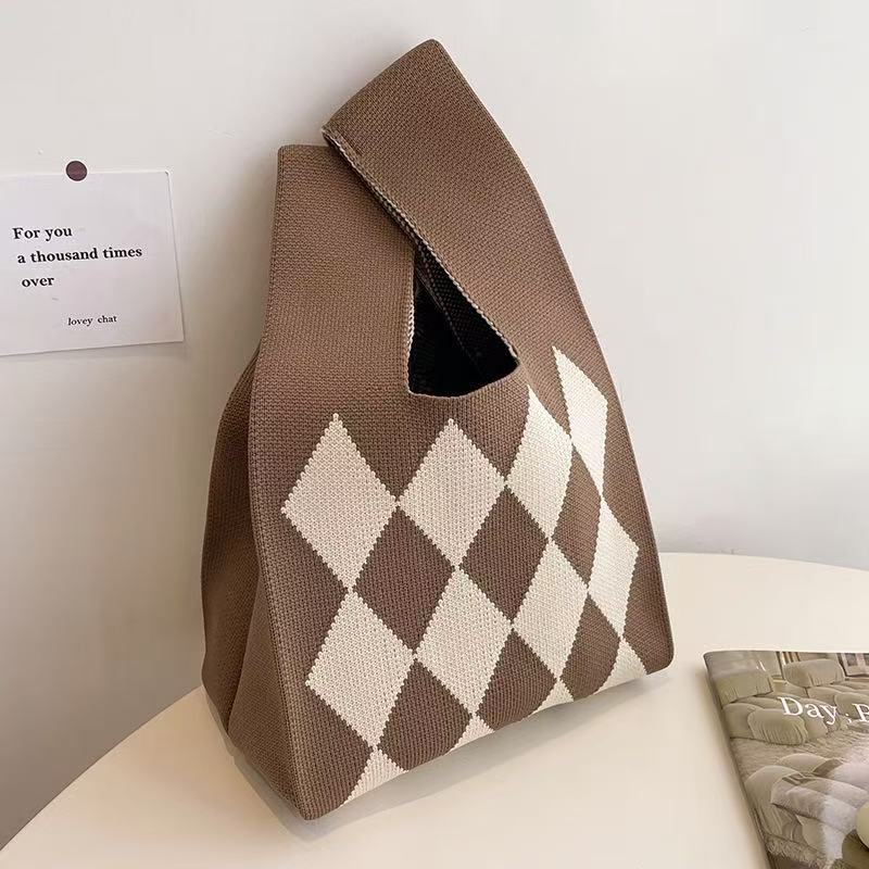 100+ Styles Knit Mini Tote Bags