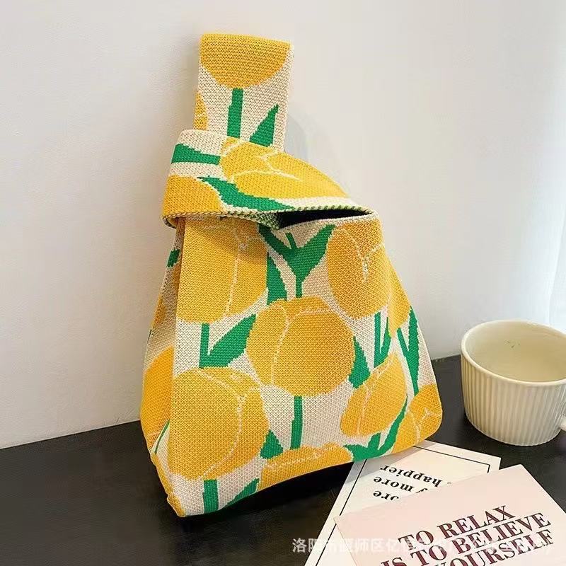100+ Styles Knit Mini Tote Bags