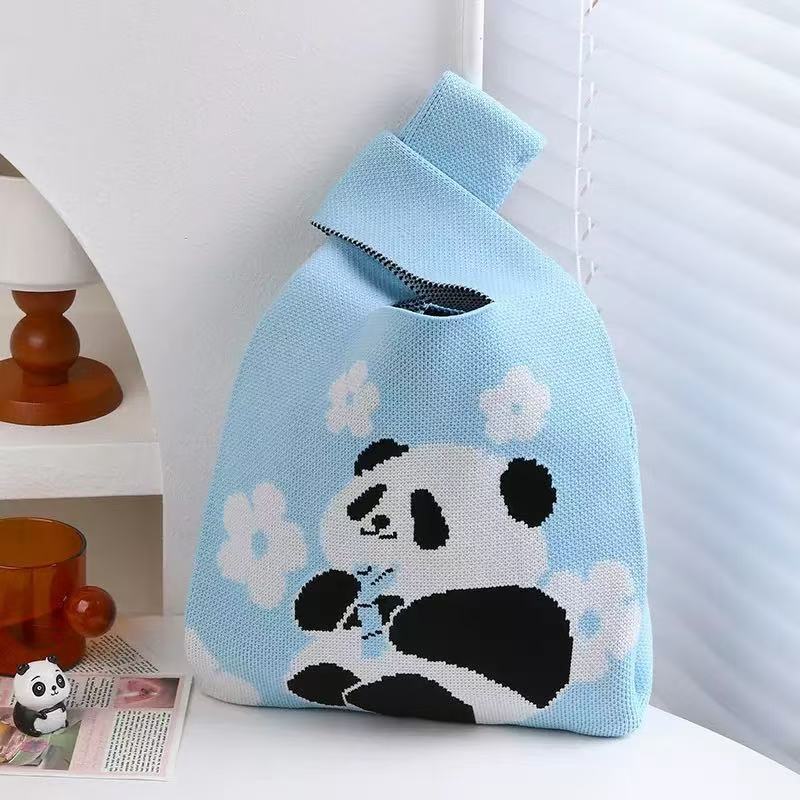 100+ Styles Knit Mini Tote Bags