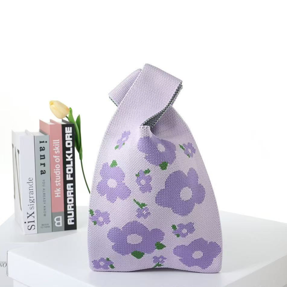 100+ Styles Knit Mini Tote Bags