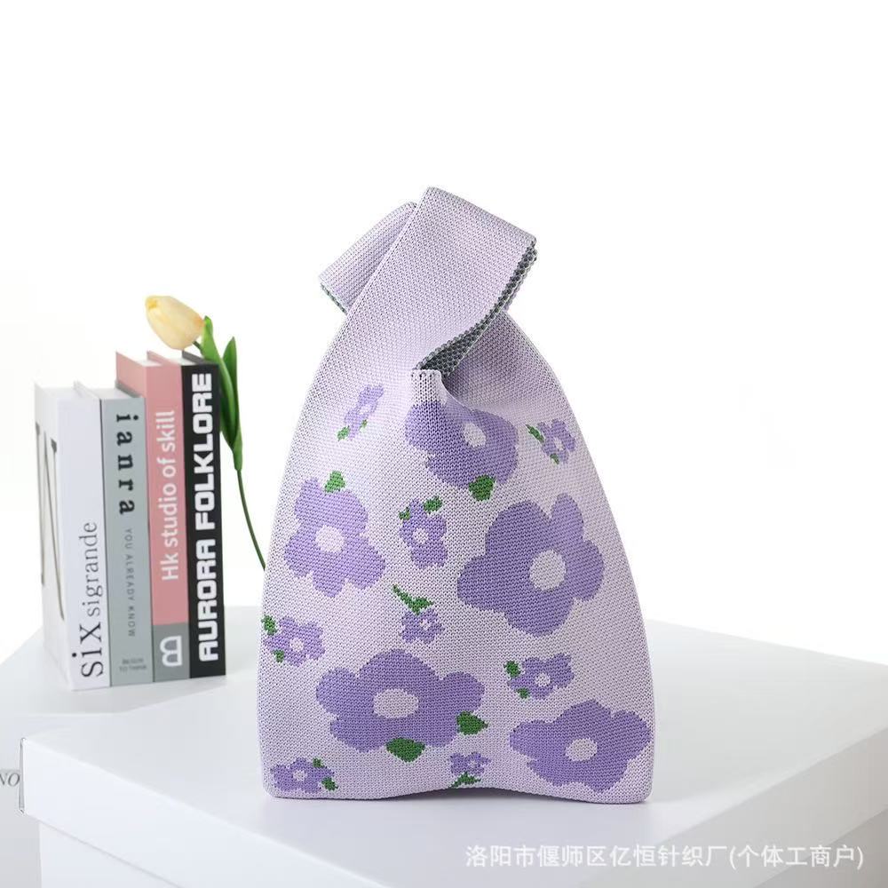 100+ Styles Knit Mini Tote Bags
