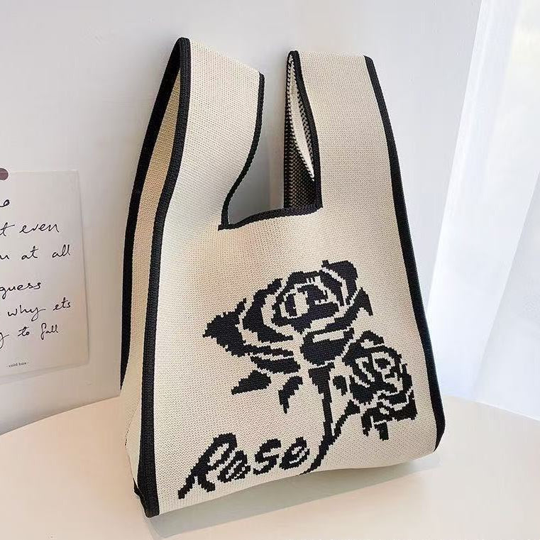 100+ Styles Knit Mini Tote Bags