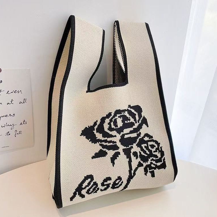 100+ Styles Knit Mini Tote Bags