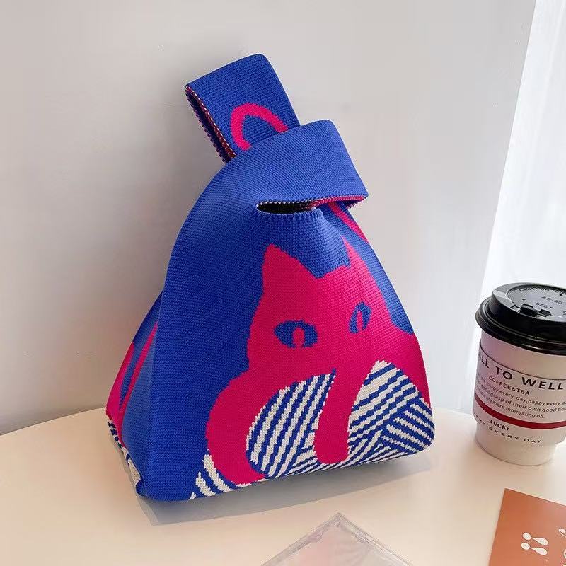 100+ Styles Knit Mini Tote Bags