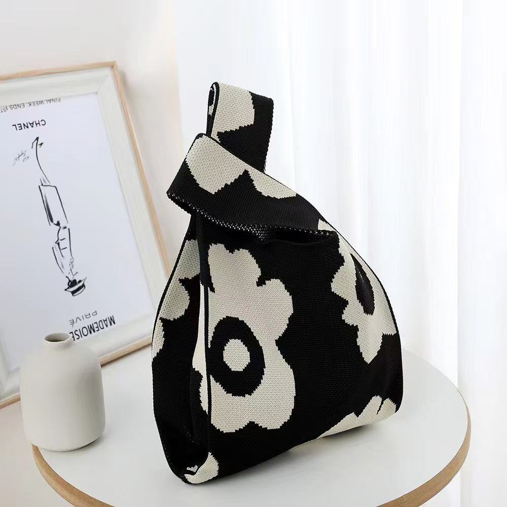 100+ Styles Knit Mini Tote Bags