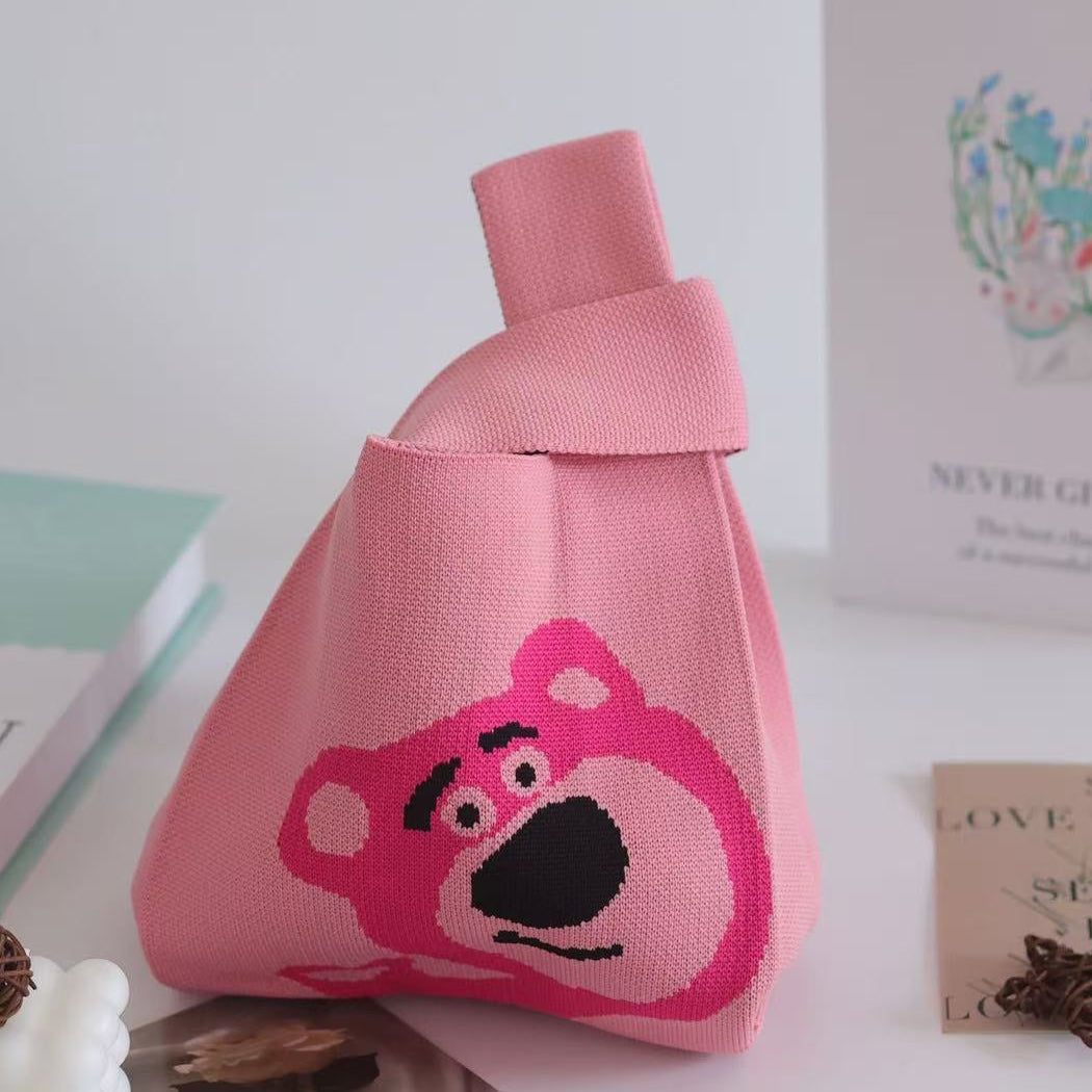 100+ Styles Knit Mini Tote Bags