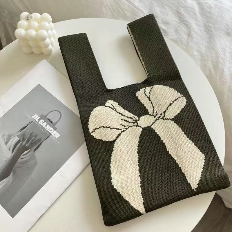 100+ Styles Knit Mini Tote Bags