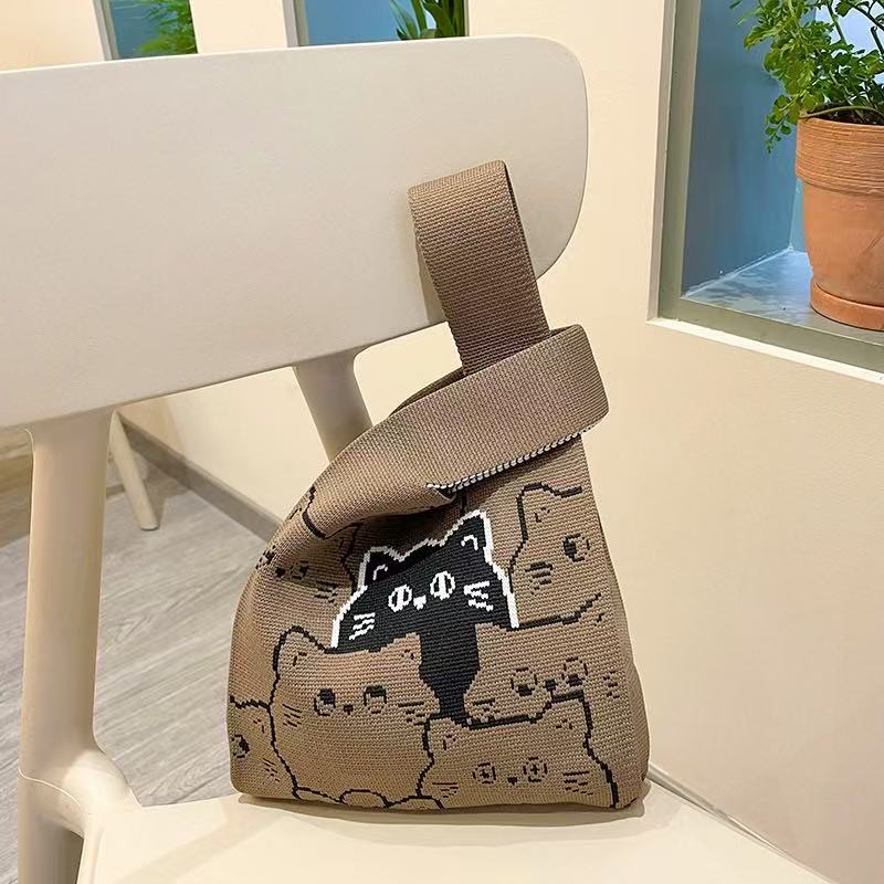 100+ Styles Knit Mini Tote Bags
