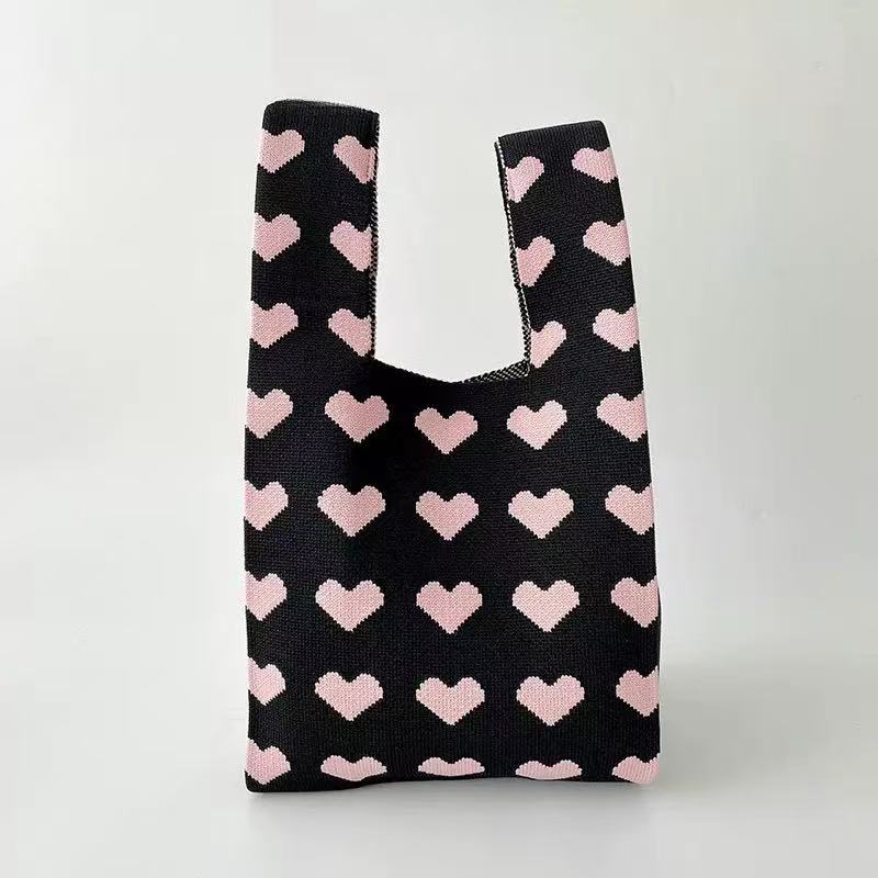 100+ Styles Knit Mini Tote Bags
