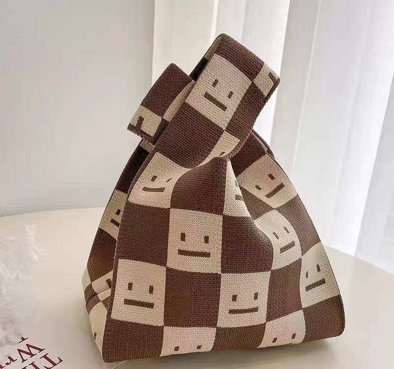 100+ Styles Knit Mini Tote Bags