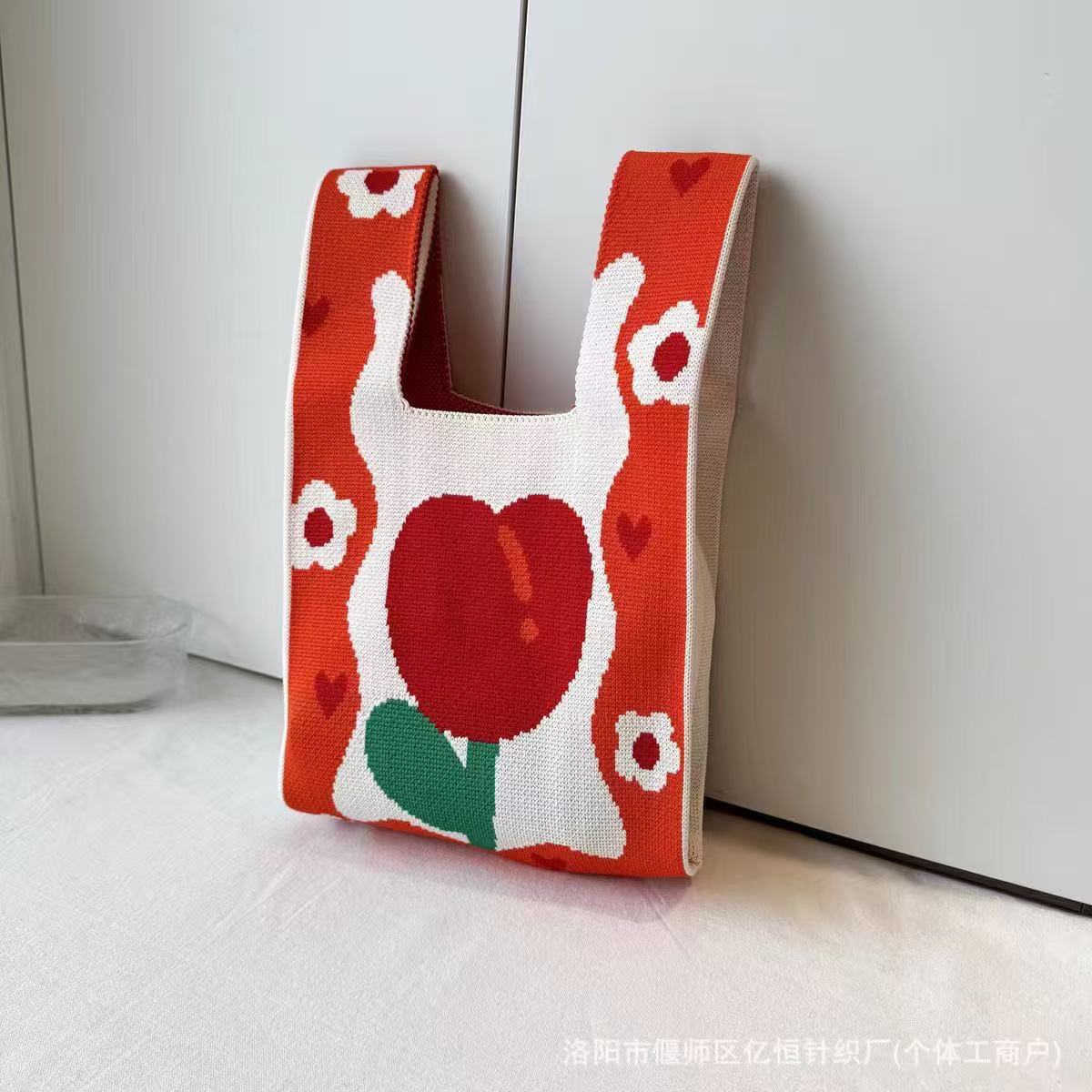 100+ Styles Knit Mini Tote Bags