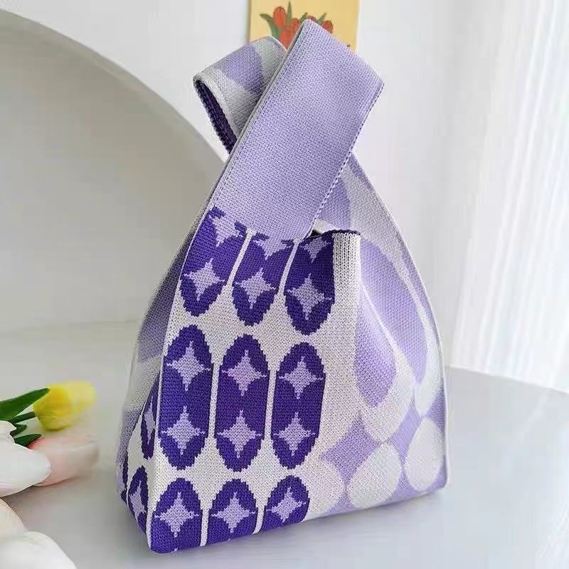 100+ Styles Knit Mini Tote Bags