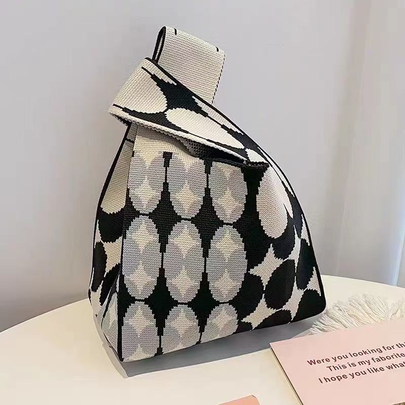 100+ Styles Knit Mini Tote Bags