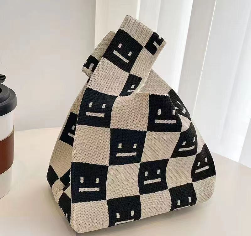 100+ Styles Knit Mini Tote Bags