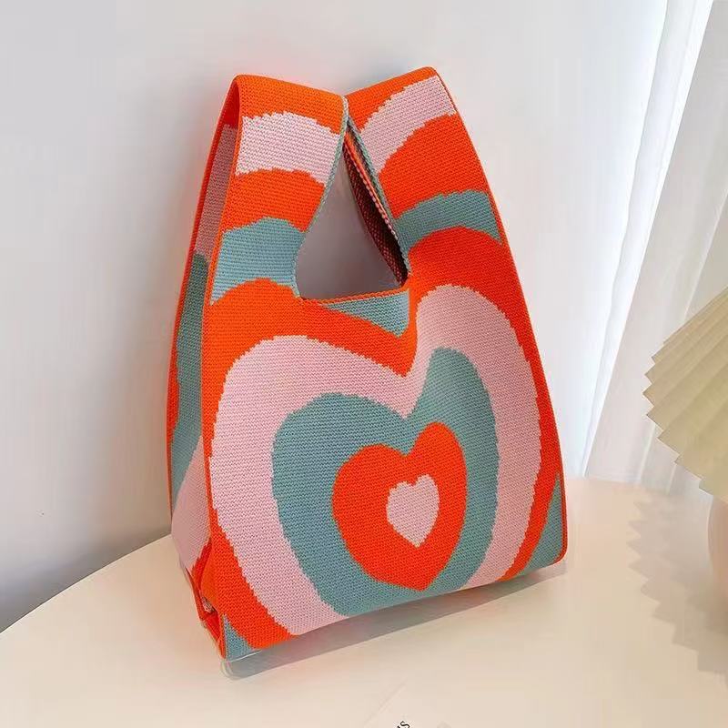100+ Styles Knit Mini Tote Bags