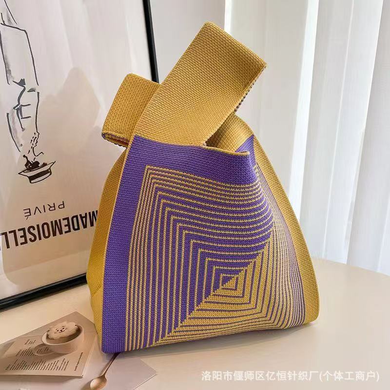 100+ Styles Knit Mini Tote Bags