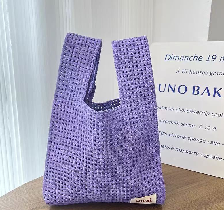 100+ Styles Knit Mini Tote Bags